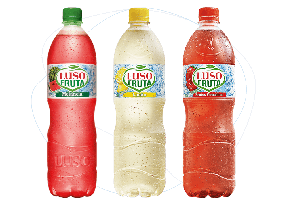 Agua Luso Fruta Sabores Especificacoes
