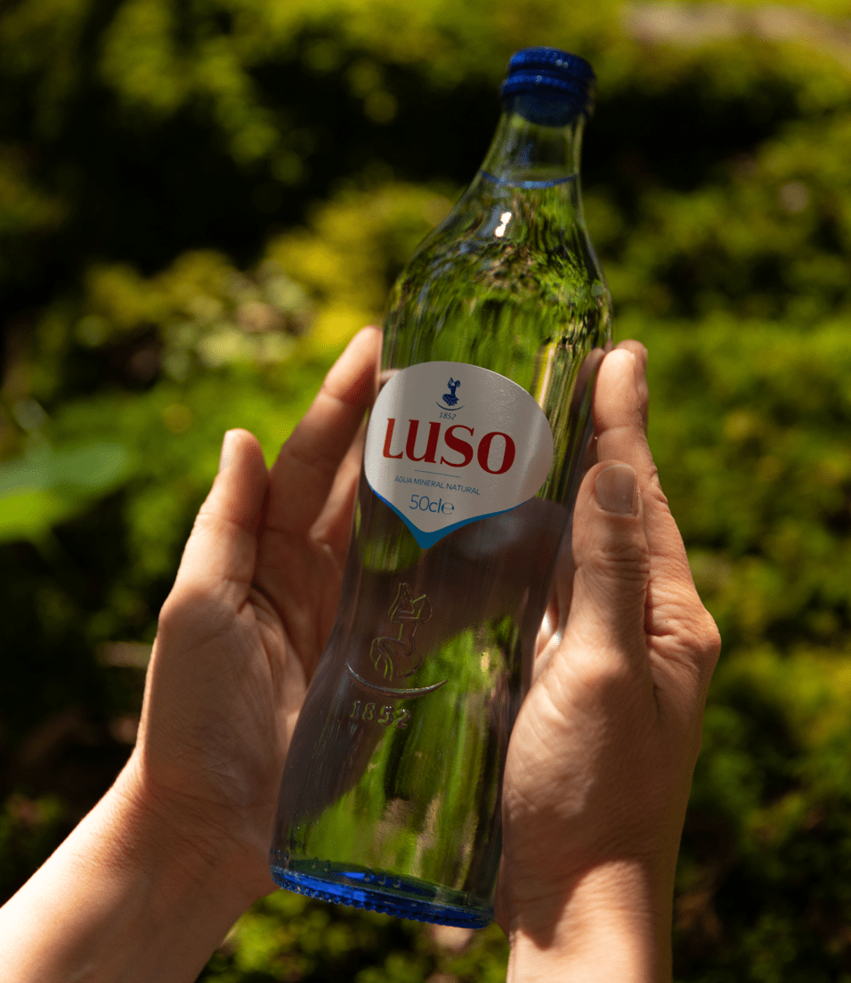 Garrafa Sustentavel Agua Luso