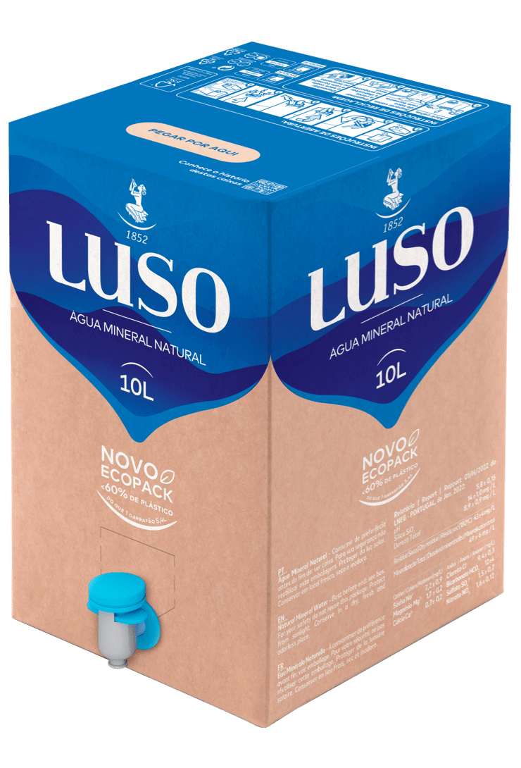 10L Eco Pack Agua Luso