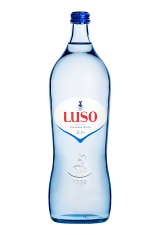 Garrafas Vidro Agua Mineral Luso